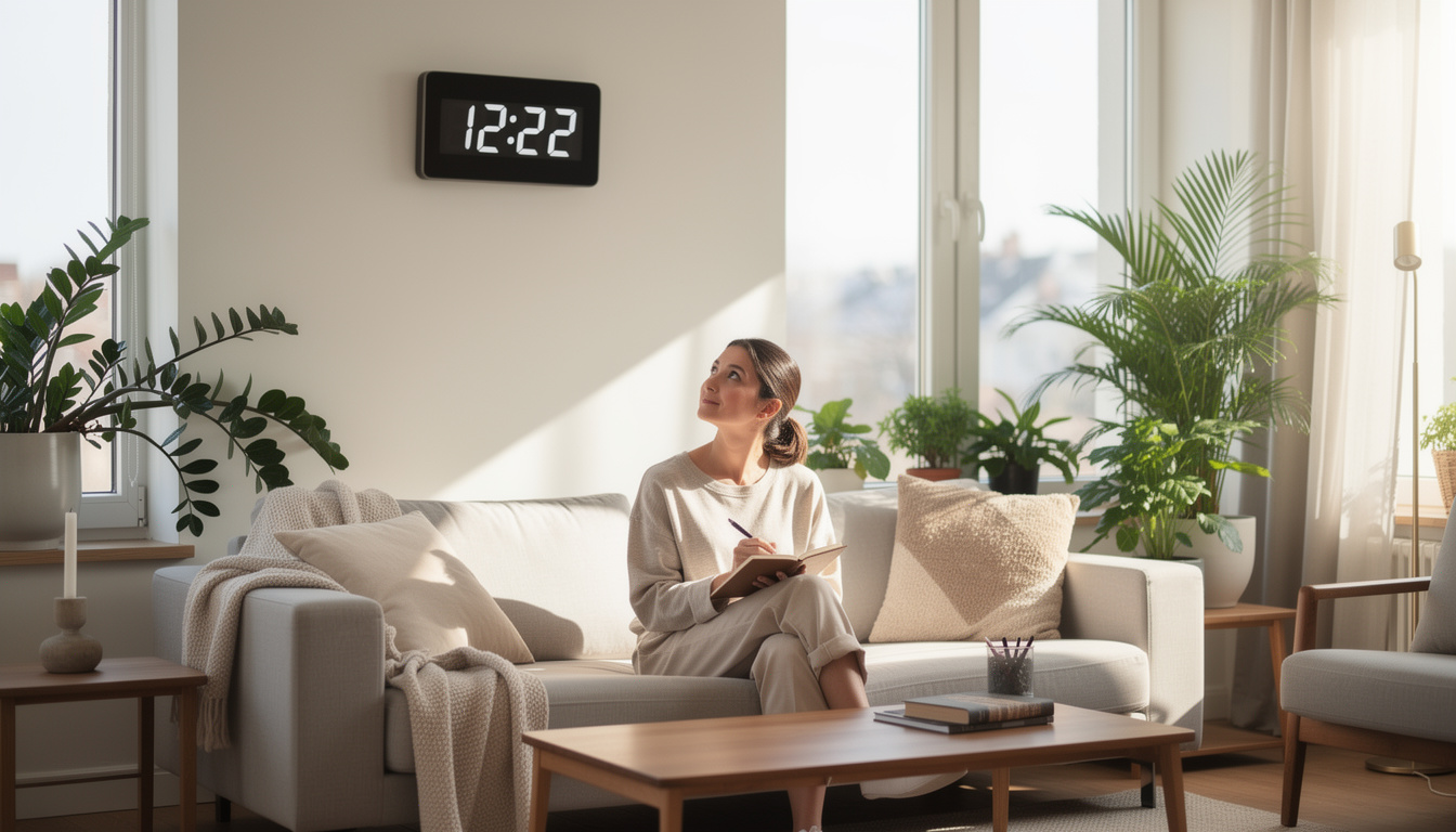 découvrez la signification de l'heure miroir 12h22 et les messages secrets qu'elle peut révéler sur votre vie et votre avenir.