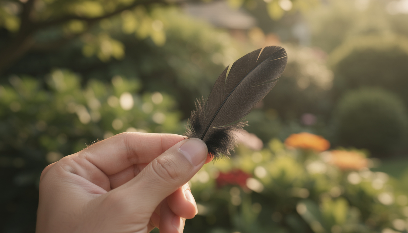 découvrez la signification spirituelle profonde d'une plume noire et ce qu'elle révèle sur votre chemin de vie. apprenez à interpréter ce symbole mystérieux et son message.