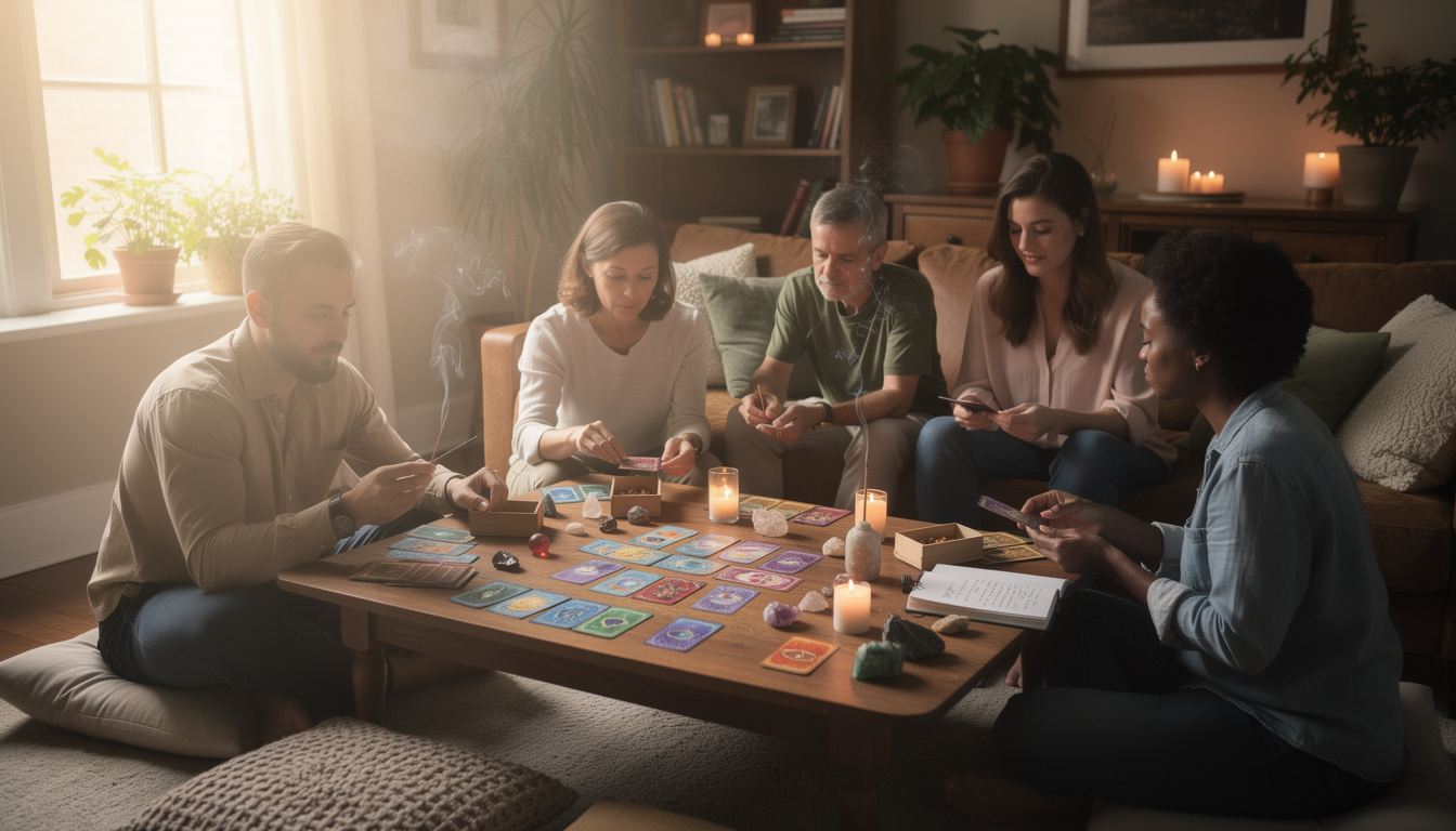 découvrez comment l'oracle thérapeutique et la cartomancie peuvent vous guider vers la paix intérieure et le bien-être émotionnel grâce à des conseils personnalisés.